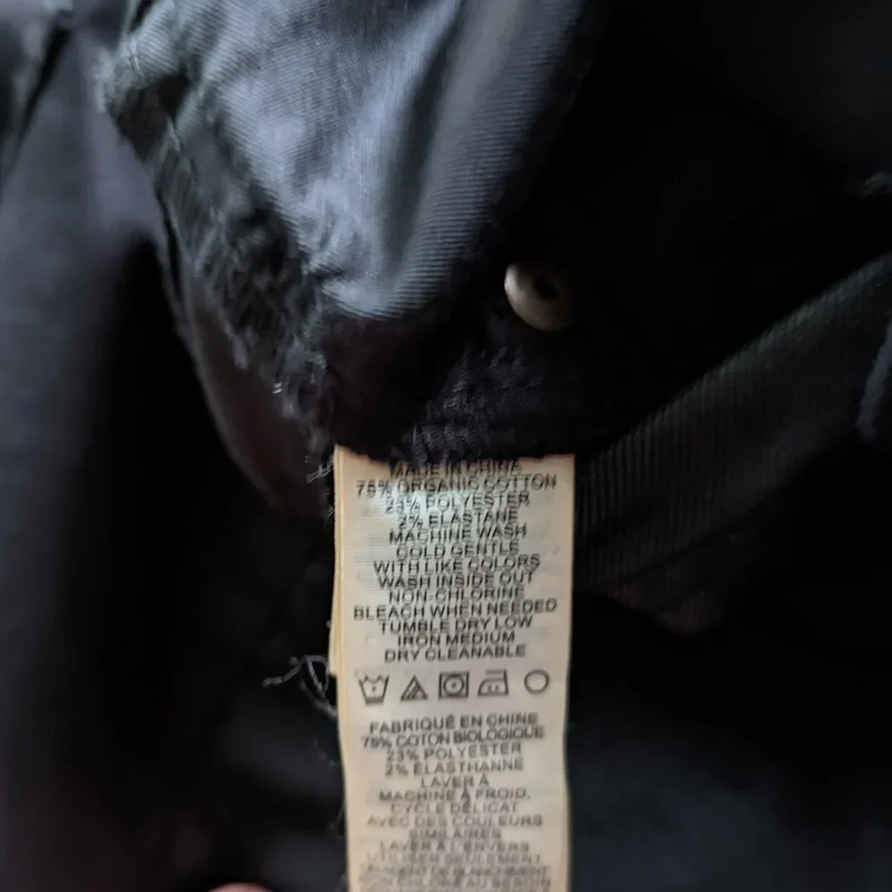 NWOT Prana Black Kayla Jeans, size 18 Tall (18T) - Picture 7 of 8